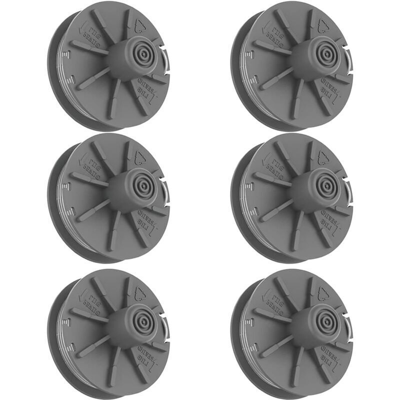 Turbo-freischneider-trimmerfadenspule – 6 Stück, 6 M, 2 Mm Durchmesser, Kompatibel Mit 5307-20