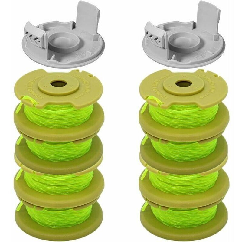 Ersatzspulen Für Akku-freischneider – 10 Stück, Kompatibel Mit Ryobi One+ Ac14rl3a, 1,6 Mm Durchmesser