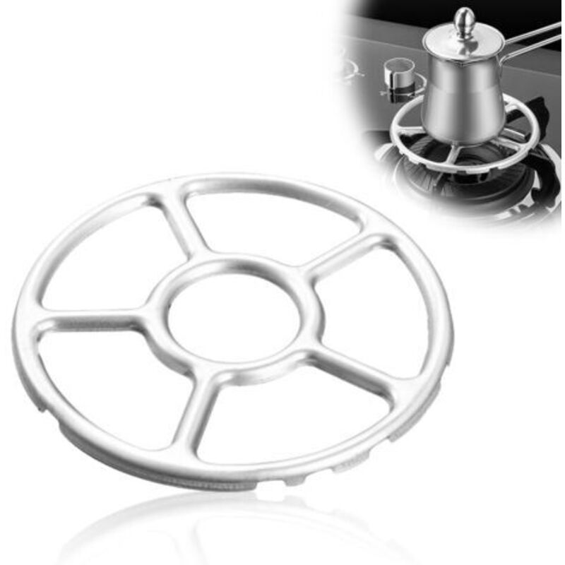 Gasreduzierring Aus Aluminiumlegierung Für Gasherde – Universeller Wok-stützring, 14 Cm Durchmesser, 4er-set