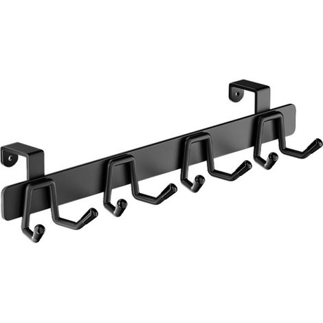 Robuste Metallhaken, Wandgarderobe Mit 4 Haken, Doppelhaken Für Schubladen, Haken Für Küchenschranktüren, Haken Für Kleiderschranktüren.