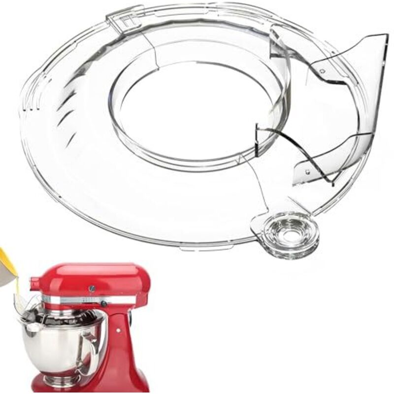 Kitchenaid Spritzschutz Für Küchenmaschinen (4,5/5 Liter), Transparenter Kunststoff-ausgießdeckel
