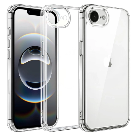 Schutzhülle Für Apple Iphone 16e, Alogy Hybridshield™️, Transparent