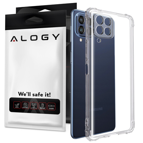 Stoßfeste Alogy-schutzhülle Für Samsung Galaxy M53 5g, Transparent