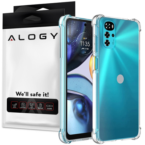 Stoßfeste Alogy-schutzhülle Für Motorola Moto G22, Transparent