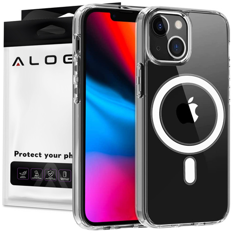 Magsafe Ultra Slim Mag Alogy Hülle Für Qi Für Apple Iphone 14 Plus, Transparent