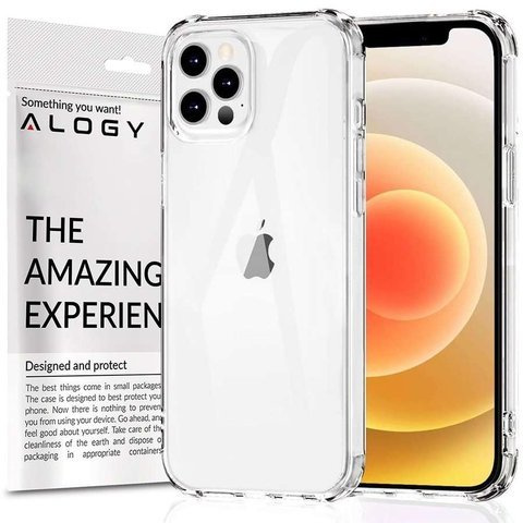 Stoßfeste Alogy-schutzhülle Für Apple Iphone 12 Pro Max, Transparent