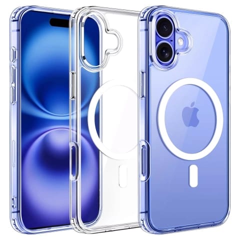 Apple Iphone 16 Plus Hülle Alogy Anti-shock Hybrid Hülle Für Magsafe Transparent