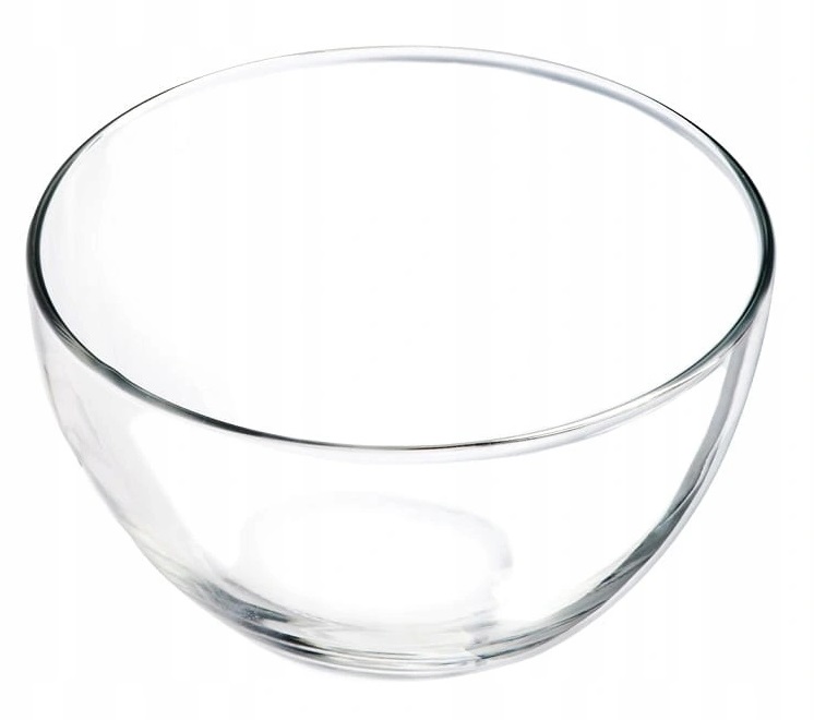 Runde Glassalatschüssel Für Snacks, 17 Cm