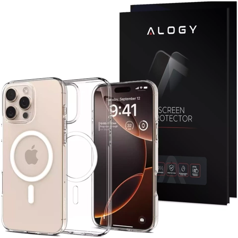 Iphone 16 Pro Max Spigen Liquid Crystal Mag Magsafe Schutzhülle, Transparent
