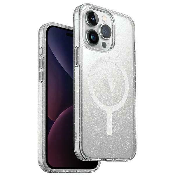 Uniq Lifepro Xtreme Iphone 15 Pro Max 6,7" Magclick Ladehülle Transparent/tinsel Lucent