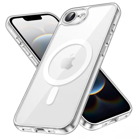 Schutzhülle Für Apple Iphone 16e, Alogy Hybridmag™️ Hülle Mit Magsafe, Transparent