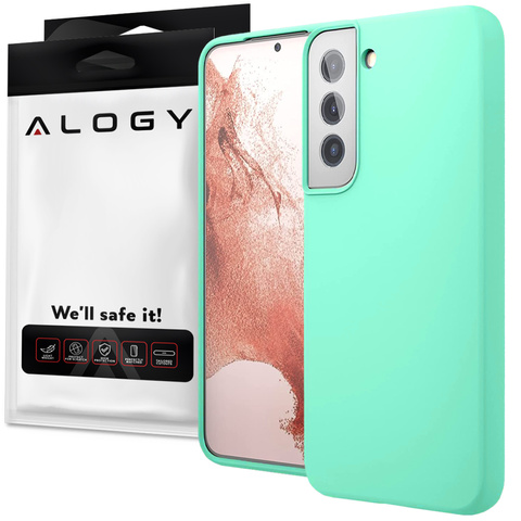 Alogy Dünne Soft-hülle Für Samsung Galaxy S22 Plus Türkis
