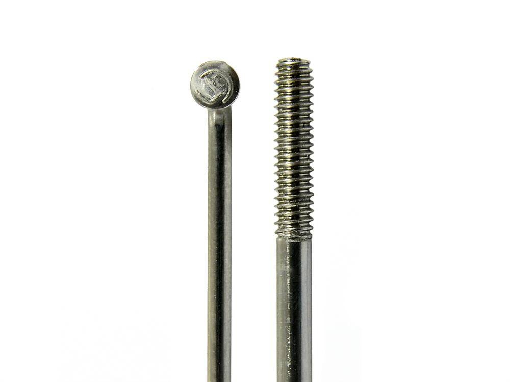 Cnspoke 134t Speiche 2,3 X 2,0 Mm Edelstahl Silber (ohne Nippel)
