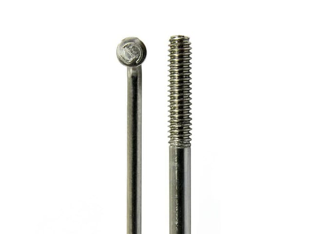 Cnspoke 134t Speiche 2,3 X 2,0 Mm Edelstahl Silber (ohne Nippel)