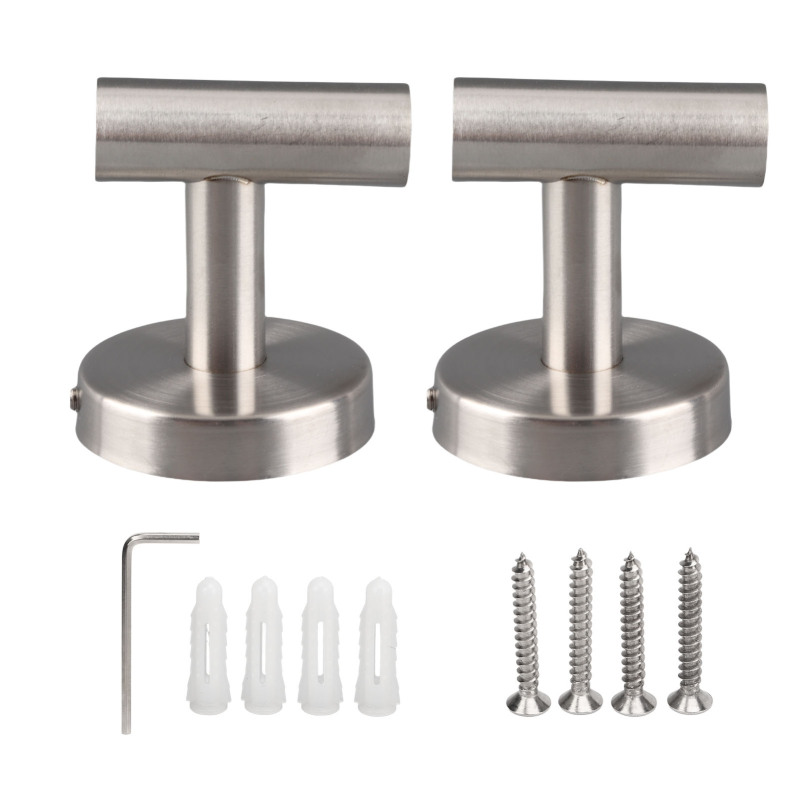 Wandhaken Aus Edelstahl Für Handtücher, Bademäntel, Badezimmer, Küche, Silber