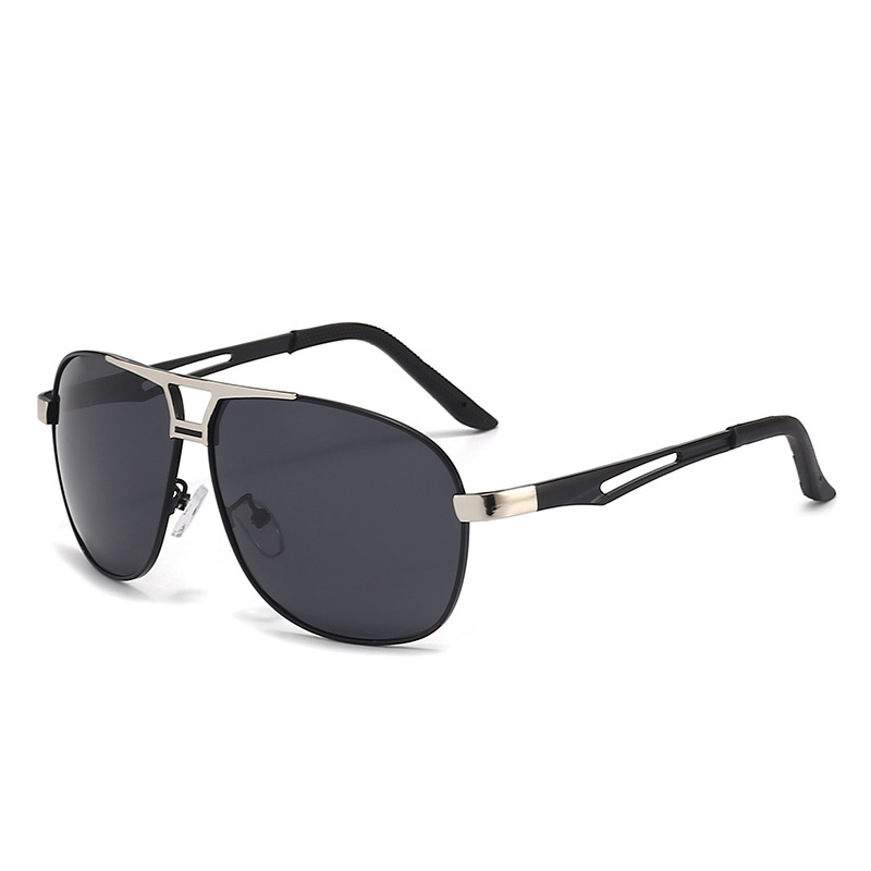 Herren-radbrille – Leichte Outdoor-brille Zum Autofahren, Angeln Und Radfahren Für Klare Sicht – Silber