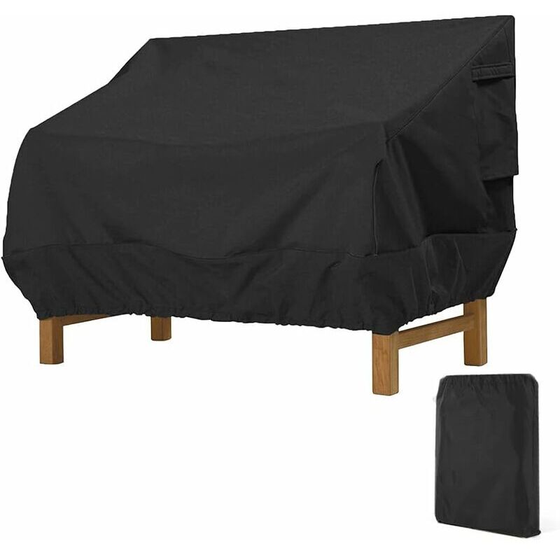 Schutzhülle Für Gartensofa – Wasserdichtes Und Uv-beständiges 210d Oxford-gewebe – 147 X 83 X 79 Cm – Silberfarbene Ausführung