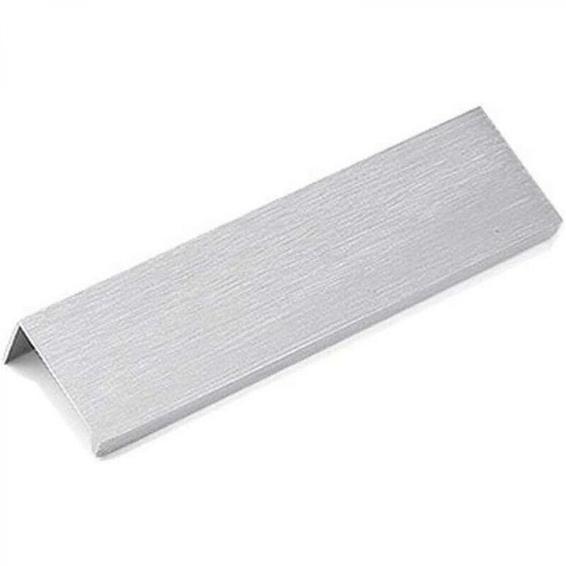 Integrierte Küchenschrankgriffe Aus Silberfarbenem Aluminium – 2 Stück, 96 Mm Mittenabstand, Dezentes Und Modernes Design