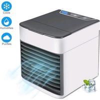 3-in-1 Tragbare Klimaanlage – Luftkühler, Luftbefeuchter, Ventilator – Wasserdichtes Design, Geringer Energieverbrauch – Für Beengte Räume