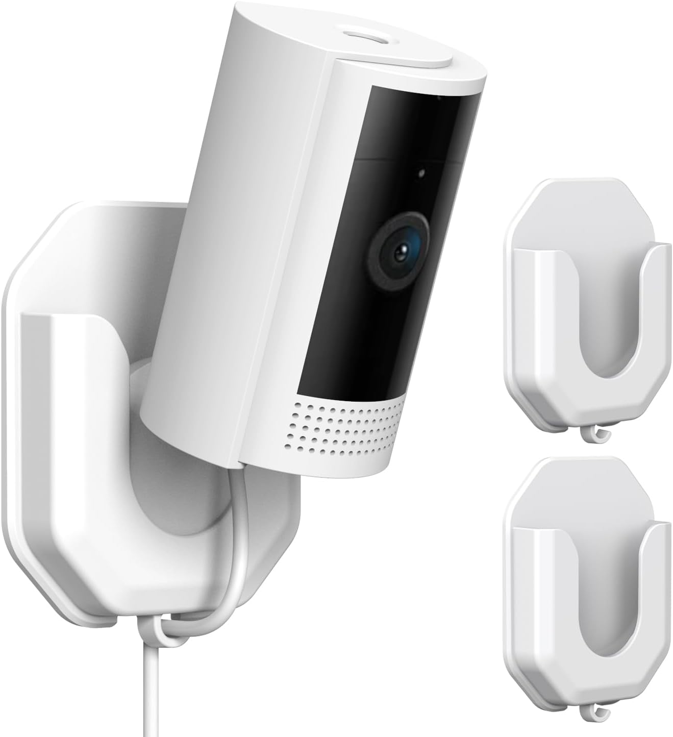 Selbstklebende Wandhalterung Für Ring Indoor Cam, Kein Bohren Erforderlich Robuste Und Langlebige Halterung Für Ring Indoor Cam, Indoor Cam Plus, Blink Mini 2k+ Und Outdoor 4 2er-pack