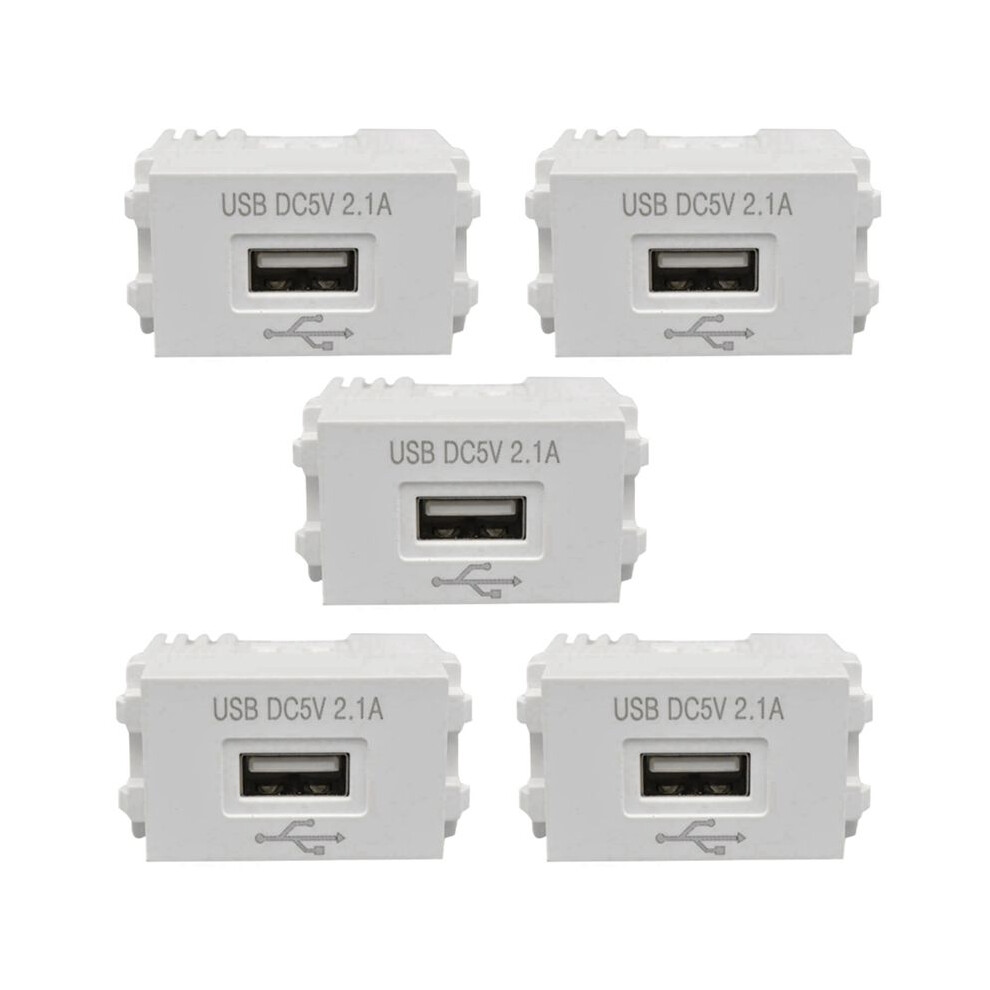 5 Handy-ladepanels Usb-netzteilmodul 220v Stecker 5v 2.1a Transformator Schaltadapter
