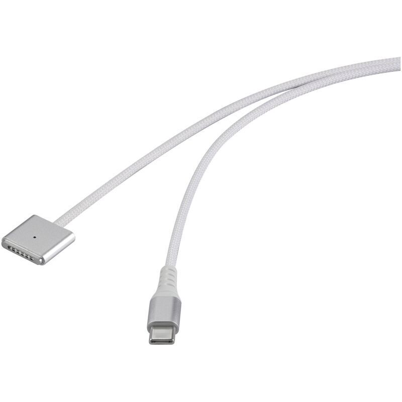 Magsafe 3 Magnetisches Usb-c-ladekabel – 1 M, Weiß, Kompatibel Mit Iphone 12 Bis 15, Modell Rf-6437914 A960343