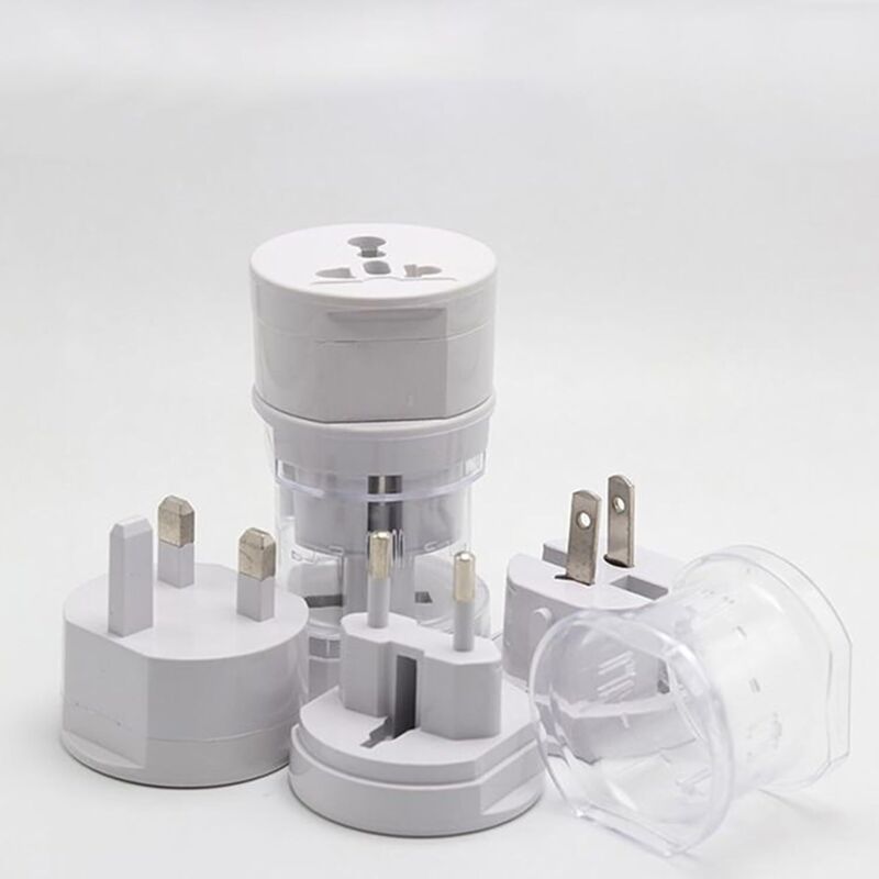 3-in-1-reiseadapter, Universal-netzteil, All-in-one-reisebegleiter, Weiß
