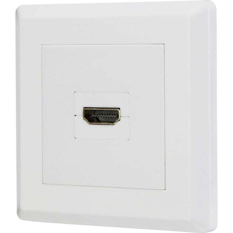 Weißer Hdmi-adapter (buchse Auf Buchse) Mit Vergoldeten Kontakten – Modell Rf-4724906 Y851322