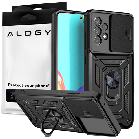 Alogy Camshield Standringhülle Mit Kameraabdeckung Für Samsung Galaxy A73 / A73 5g