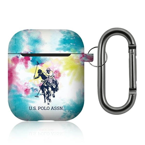 Us Polo Usaca2pcusml Airpods 1/2 Hülle, Mehrfarbig, Tie & Dye Kollektion
