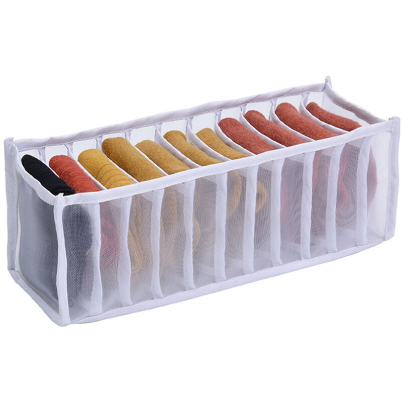 Faltbarer Schubladenorganizer (1-teilig) – Kompakte Aufbewahrung Für Socken, Unterwäsche Und Accessoires, Aus Strapazierfähigem Und Leichtem Material