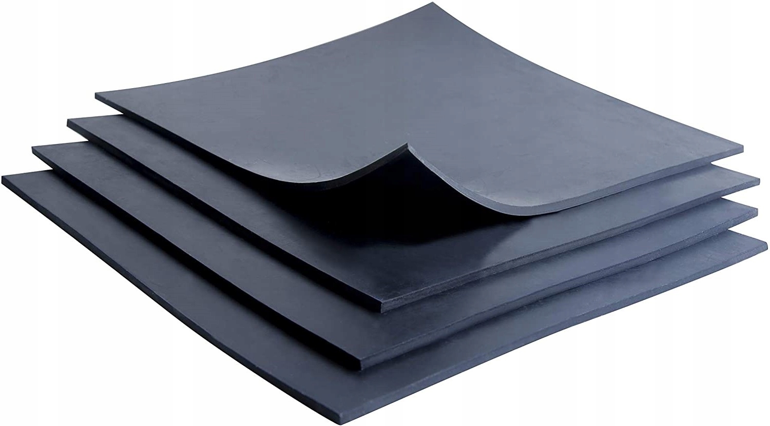Gummipads Zum Ausgleichen Von Terrassenbalken, Abstand 100 X 100 X 4 Mm, 60 Stück