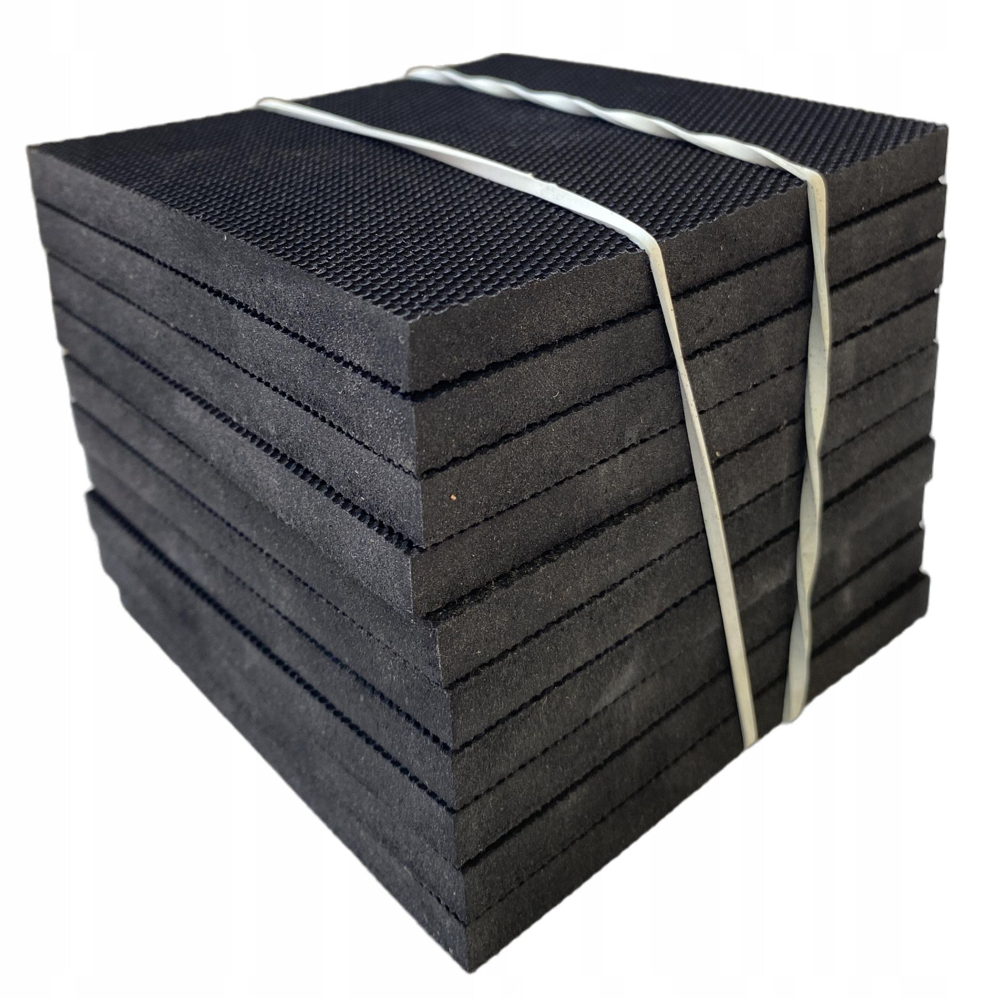 Gummipads Zum Ausgleichen Der Terrassenbalken, Abstand 100x100x8mm, 10 Stück.
