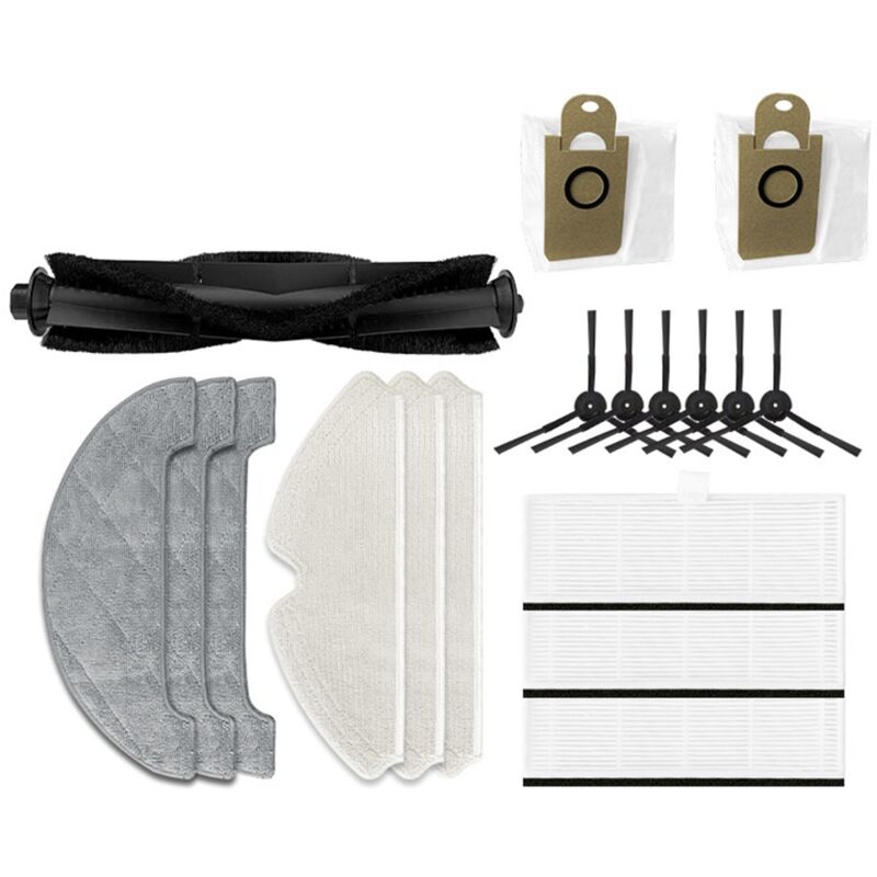 Hauptseitenbürste, Hepa-filter, Wischtuch, Staubbeutel Für V980 Plus, Ersatzteile