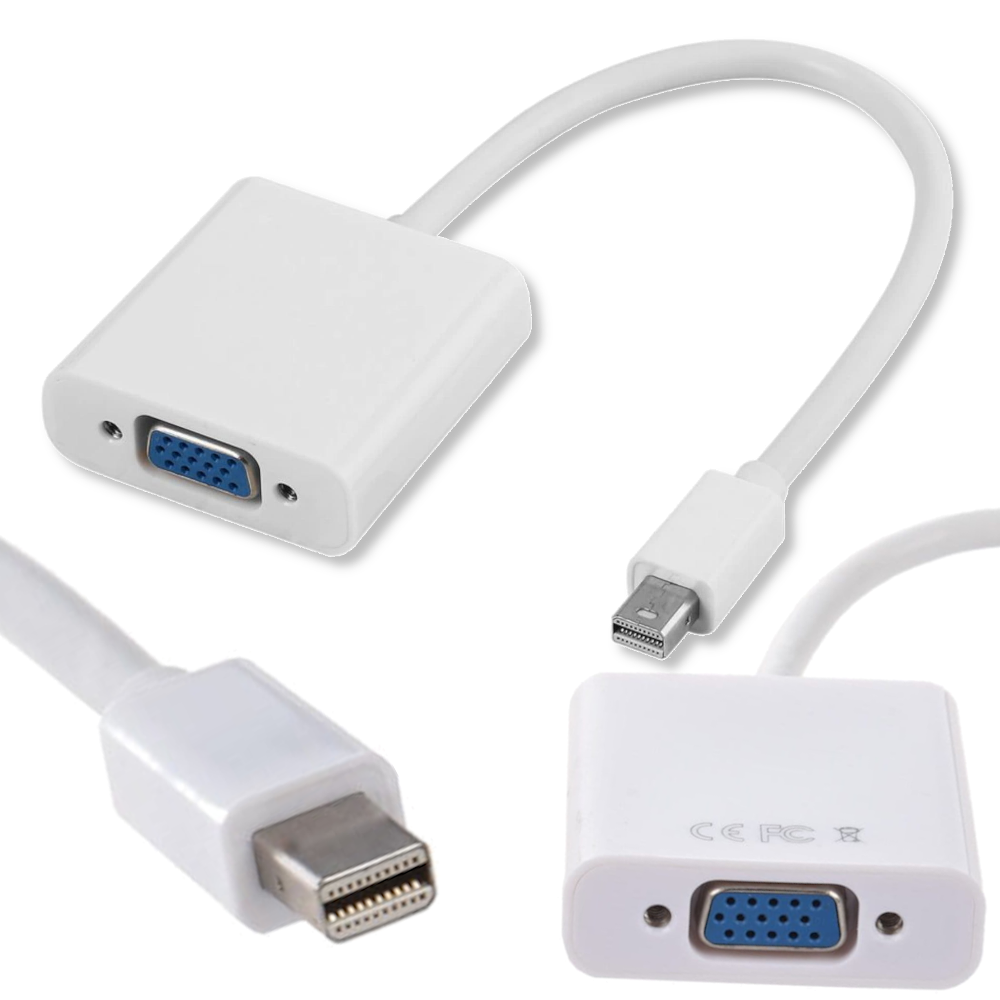 Mini Dp Displayport Auf Vga Macbook / Imac Adapterkonverter