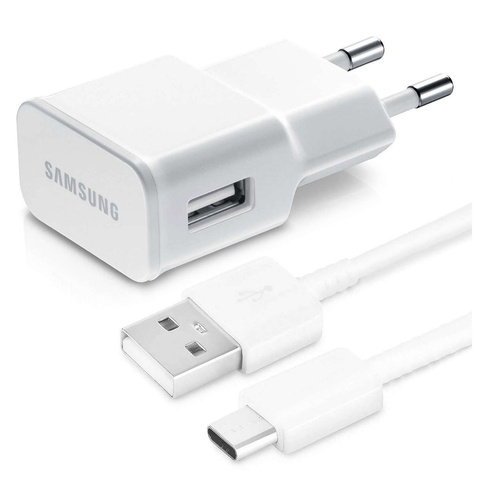 Original Samsung Ep-ta50ewe 7,75-w-netzteil + Ep-dw700cwe Usb-c-kabel (1,5 M), Weiß