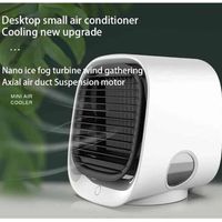 Klimaanlage, Kühlventilator, Mini-luftkühler Mit 3 Geschwindigkeitsstufen, Tragbare Klimaanlage Mit Nachtlicht, Ventilator