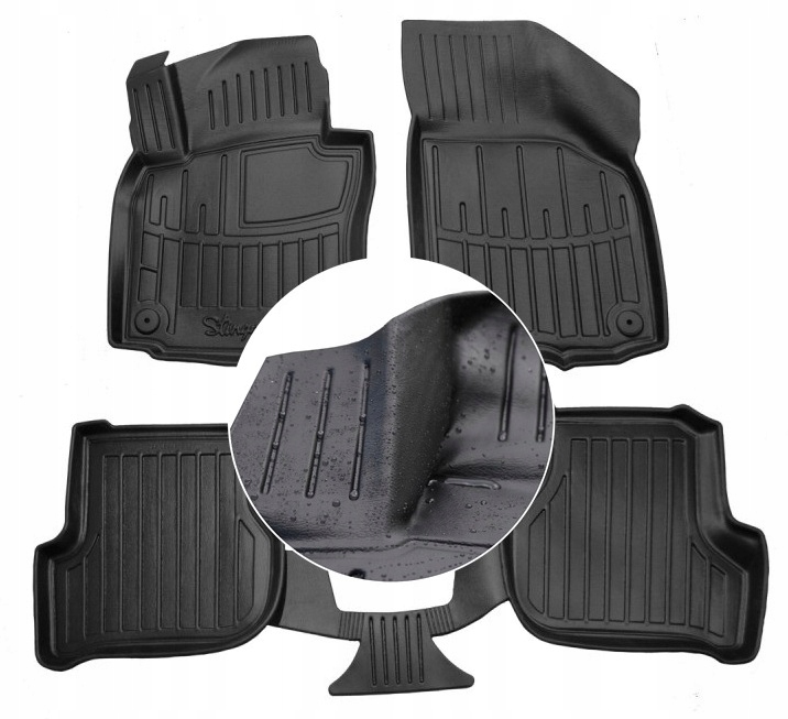 Gummimatten Und Scheibenwischer Seat Toledo 3 2004-2009 Ud Troughs