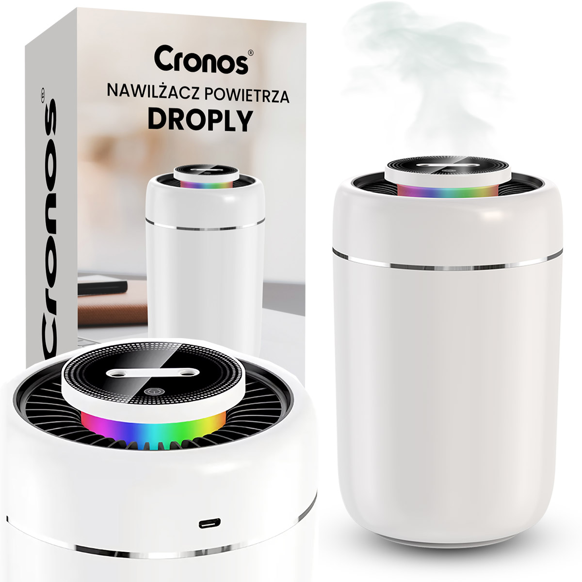 Cronos X13 Ultraschall-luftbefeuchter Weiß