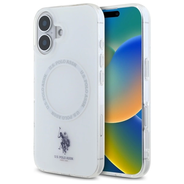 Us Polo Ushmp16shocldpw Iphone 166.1 Weiß Iml Ring Magsafe