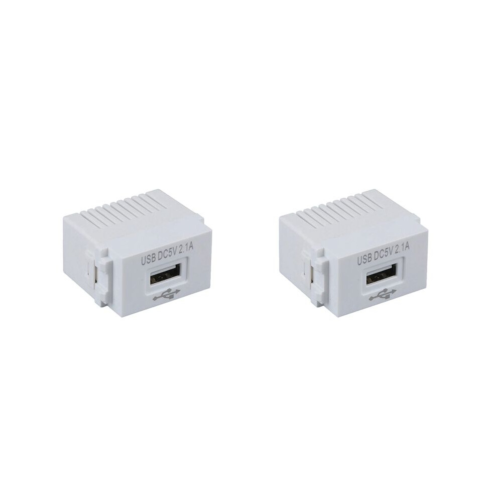 2 Handy-ladepanels Usb-netzteilmodul 220v Stecker 5v Transformator 2.1a Schaltadapter