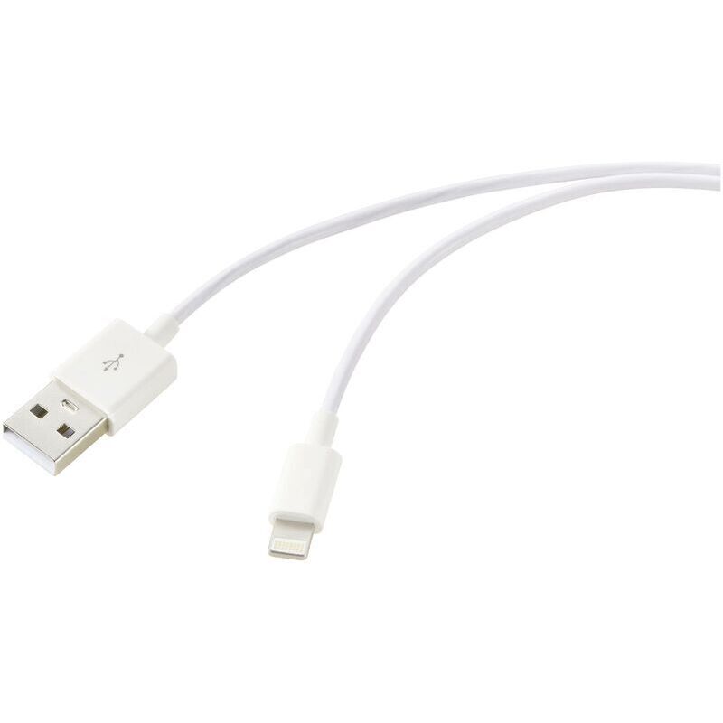 2 M Usb-a-auf-lightning-kabel, Perlweiß, Kompatibel Mit Iphone Und Ipad – Rf-5724086 C857122