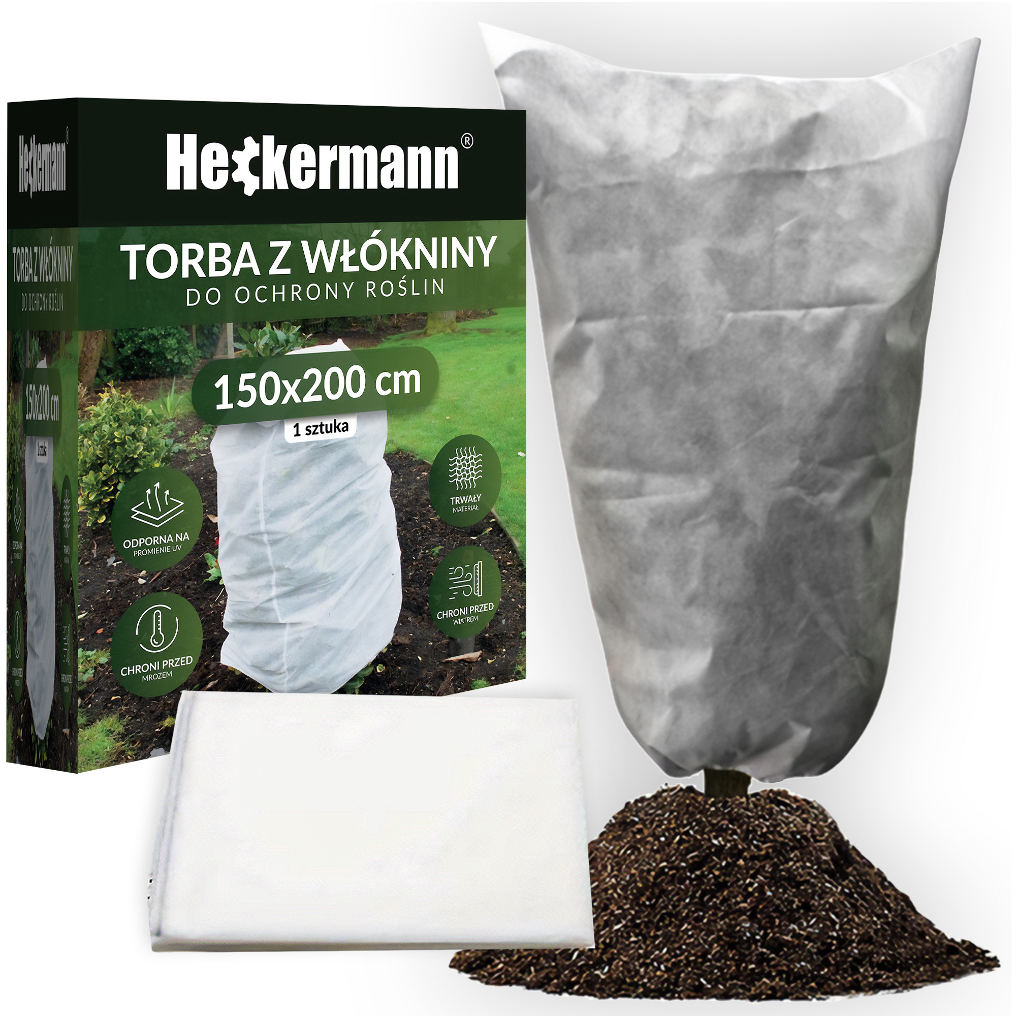 Heckermann Pflanzenschutzsack 150x200cm 70g/m2