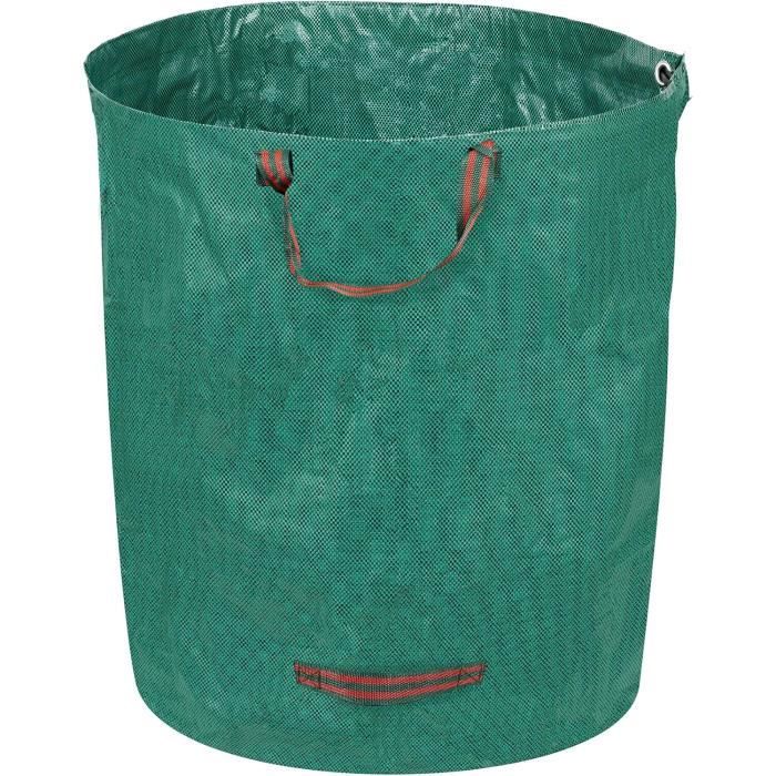 Sac Jardin Déchets Verts 272l, Freistehend, Robust, Wasserdicht Mit 3 Griffen