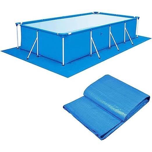 Schutzplane Für Schwimmbecken - Blau - 400x211 Cm - Wasserdicht - Polyethylenplane