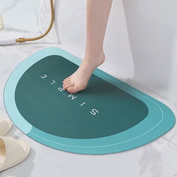 Tapis De Bain Super Saugfähig, Rutschfest, Schnell Trocknend – Ideal Für Badezimmer Oder Eingangsbereich.