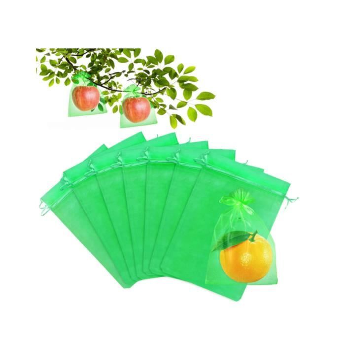 Schutzbeutel Für Trauben - 60 Stück - Organza - 30x20cm - Grün