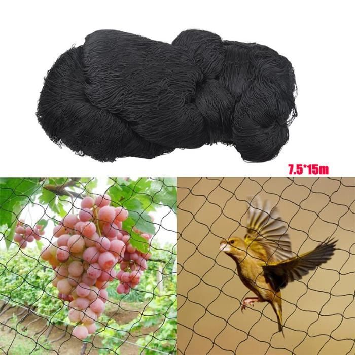 Vogelschutznetz Aus Kunststoffgewebe Für Garten, Teich Oder Voliere, 7,5 X 15 M