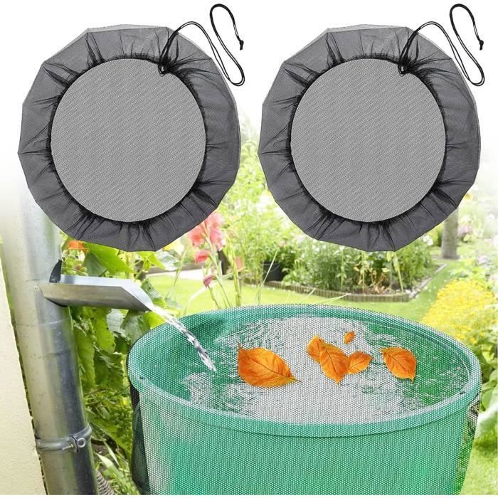 Schutznetz Für Regenwassertank - Marke - Modell - Schwarz - Polyester - 60 Cm - Vogelschutz