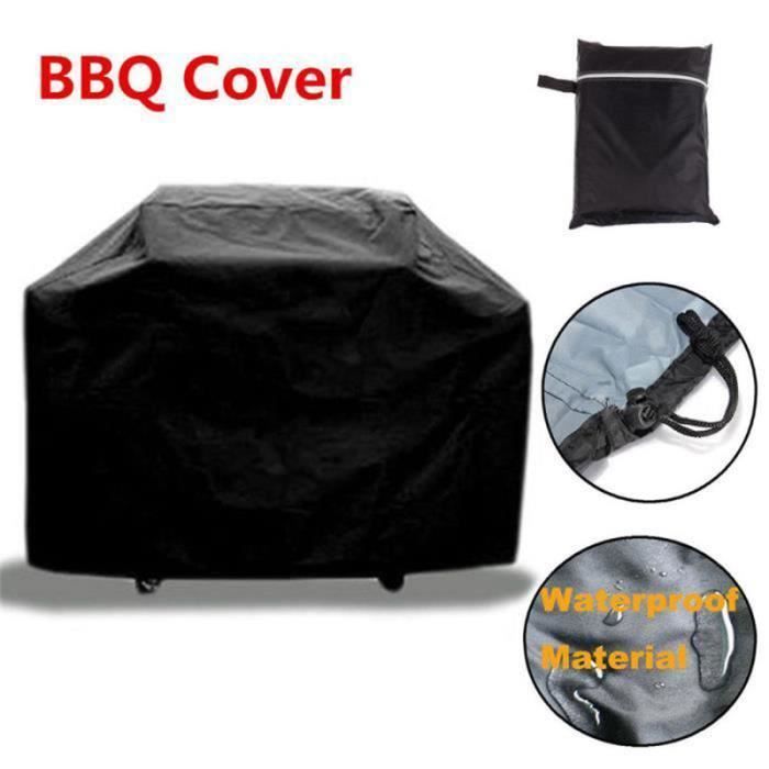 Grillabdeckhaube - 145x61x117cm, Wasserdicht, Schutz Vor Gas/kohle/elektro - Schwarz